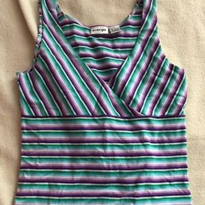 Striped tank